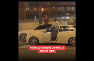 Friends Left Them: Group Gets Arrested By Police After They Were Caught Dancing At The Red light