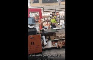 Customer Randomly Attacks Another Customer At The Ace Hardware Store For Parking In A Handicap Spot