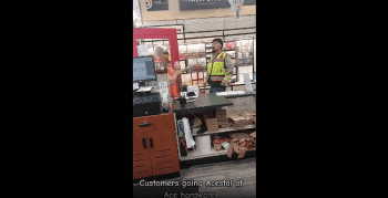 Customer Randomly Attacks Another Customer At The Ace Hardware Store For Parking In A Handicap Spot