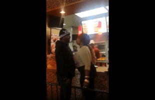 Woman With Knife Gets Into A Heated Argument With A Man At Popeyes Because He Wouldn’t Let Her Cut Him In Line