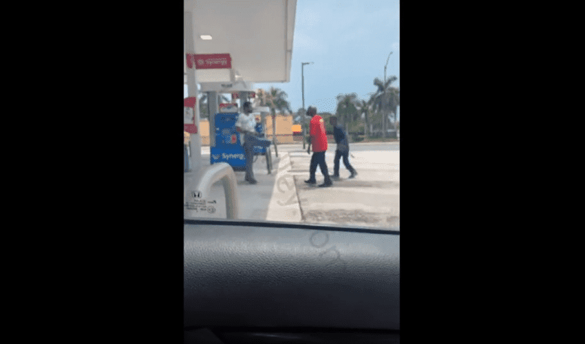 Two Guys Pulled Up To Jump A Man At The Store And He Ended Them Quickly