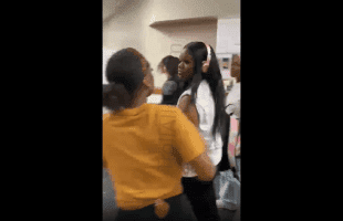 Girl Tries To Sneak Another Girl At School On The First Day And Gets Violated In The Worse Way