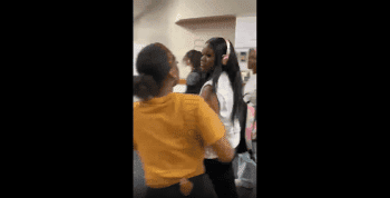 Girl Tries To Sneak Another Girl At School On The First Day And Gets Violated In The Worse Way