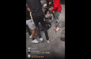 Two Dudes Gets Robbed After Pulling Up On 6 Guys To Catch A Fade