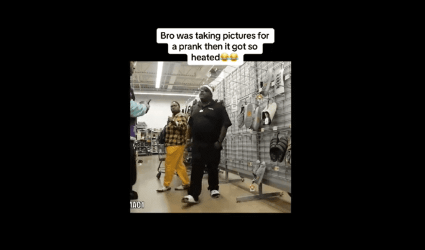 Taking Pictures Of Random Couple Prank Goes Wrong In Walmart