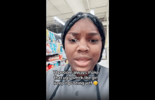 Black Woman Wants White Girls To Stop Coming In The Store Fake Smiling At Her With A Smirk Because Its Racist