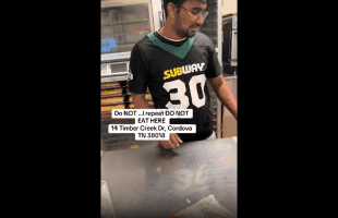 Woman Gets Mad At Indian Subway Worker After He Gave Her A Frozen Meat And Didn’t Want To Give Her A Refund