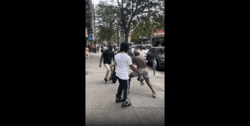 New York Man Slept A Guy With A Combat Kick