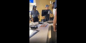 Dominoes Employee Gets His Azz Beat After Talking Bad About A Customer Mother And Grandmother On The Phone