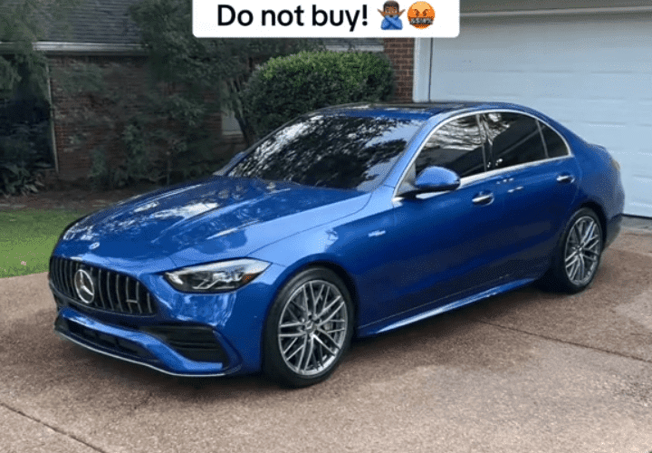 Man Complains About His New 2023 Mercedes C43 And Warns People Not To Buy It Because Of This