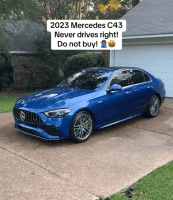 Man Complains About His New 2023 Mercedes C43 And Warns People Not To Buy It Because Of This