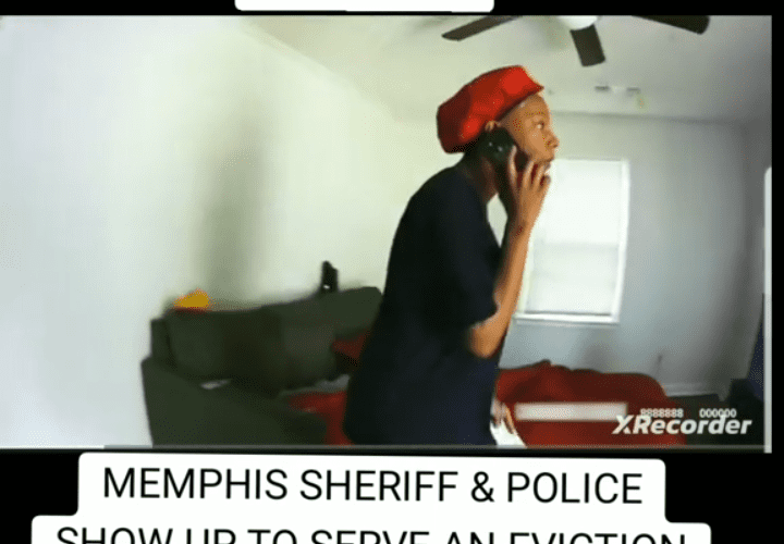 I’m Not Going Nowhere: Girl Gets Mad After Memphis Sheriff Served Her A Eviction Notice For Not Paying Her Section 8 Rent