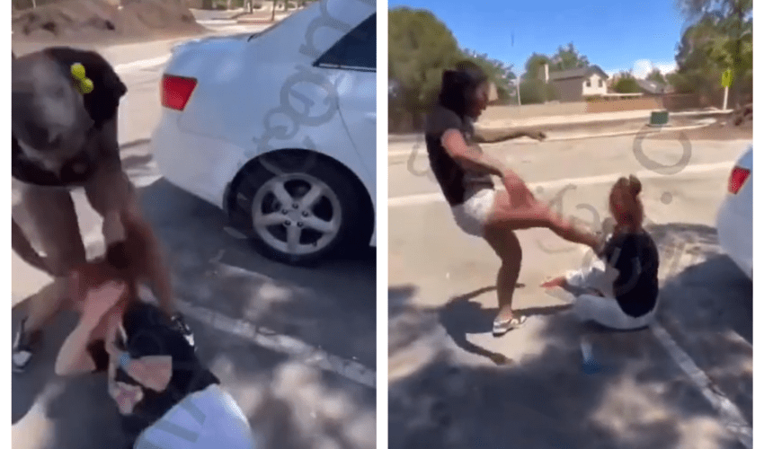 Girl Beat Up Her Disloyal Bestfriend After She Found Out That She Was Sneaking Around With Her Babyfather Behind Her Back