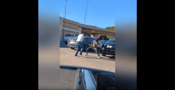 Dude Gets Blended Up In Traffic After He Jumped Out His Car On A Street Guy During Road Rage