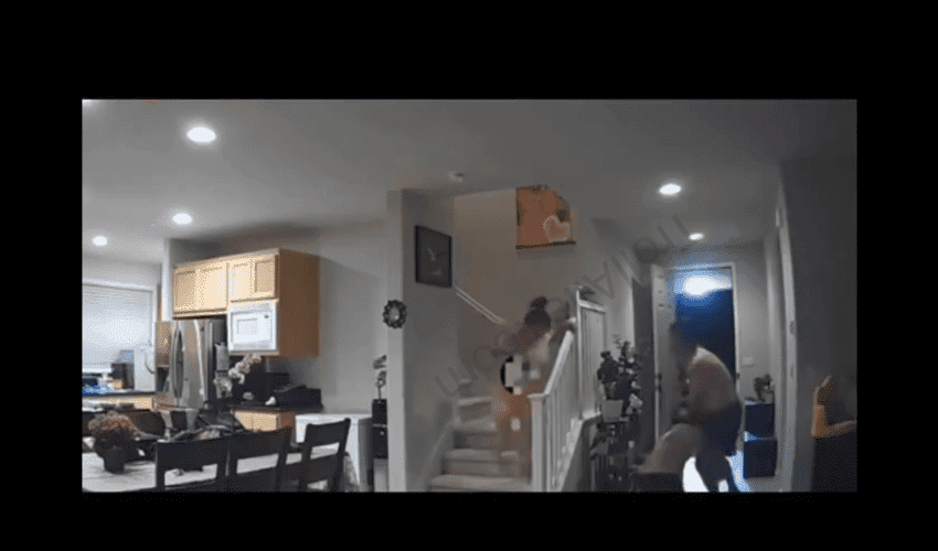 Self Defense? Wife Saves Husband From Intruder