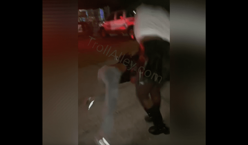 Girl Gets Tossed Around After She Tried To Press Another Girl Into Throwing Hands With Her