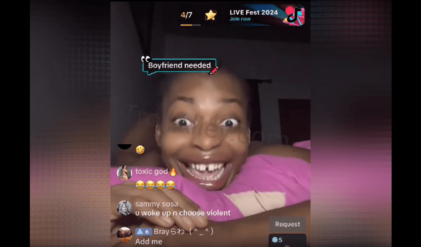 Bro Goes Off On A Girl After He Seen Her Tooting It Up For Tiktok Live For Gifts