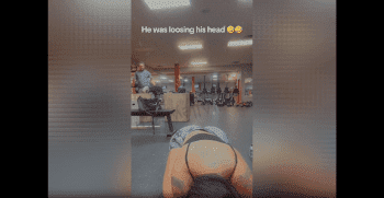 Woman Teases Man In Gym While Working Out And Thought It Was Funny