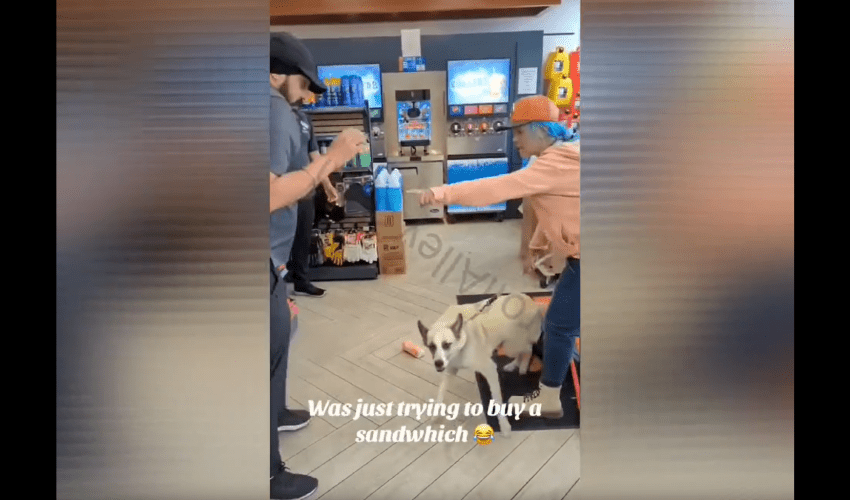 Woman Gets Mad Put Her Dog On Employees After She Caught Stealing A Bag Of Candy