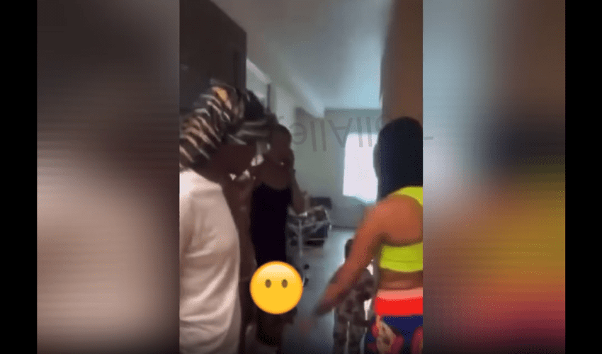 Girl Refuse To Fight In Front Of Her Kids But Still Gets Ran Down On In Her Crib In Front Of Her Kids