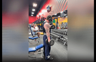 Dude Gets Mad And Records A Older Man With A Younger Girl Loving On Each Other In The Gym