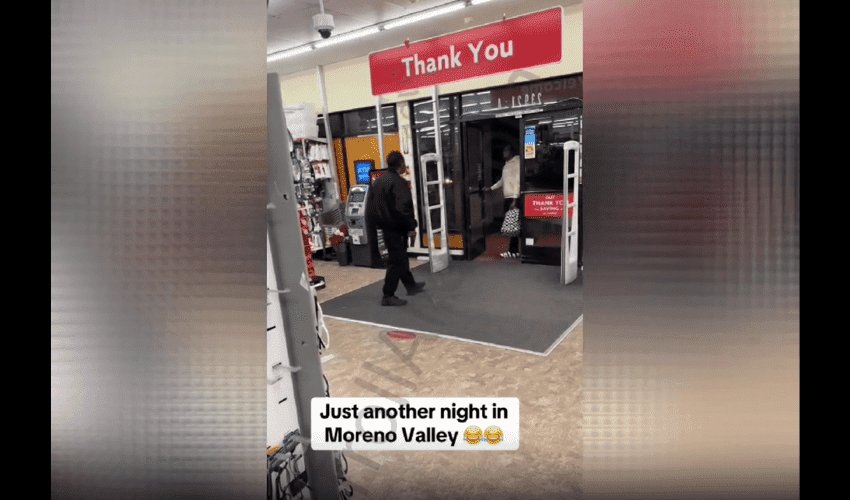 Family Dollar Security Guard Pulled A Strap On A Thief And Demanded Him To Put Everything Back