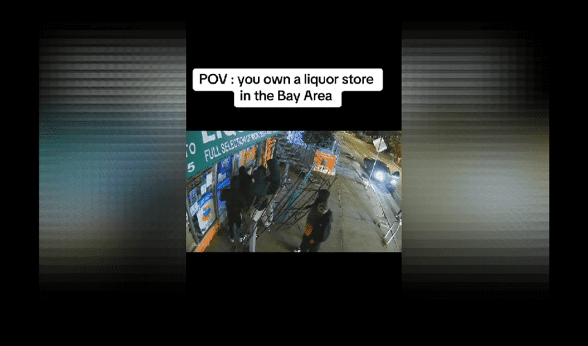 Dude Caught Thieves Breaking Into His Liquor Store In Oakland California And They Took Everything