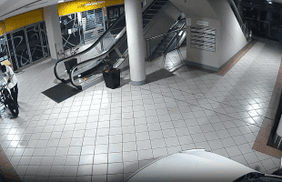 Police Released Footage Of Two Men Raiding A Shopping Mall With Their Just To Steal A Bike