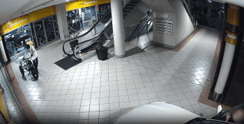 Police Released Footage Of Two Men Raiding A Shopping Mall With Their Just To Steal A Bike