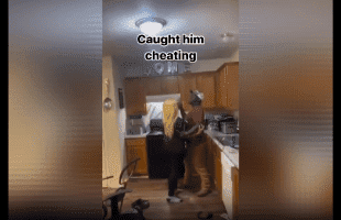 Set Up? Bro Got Roughed Up By His Girlfriend After She Walked In And Caught Him Cheating