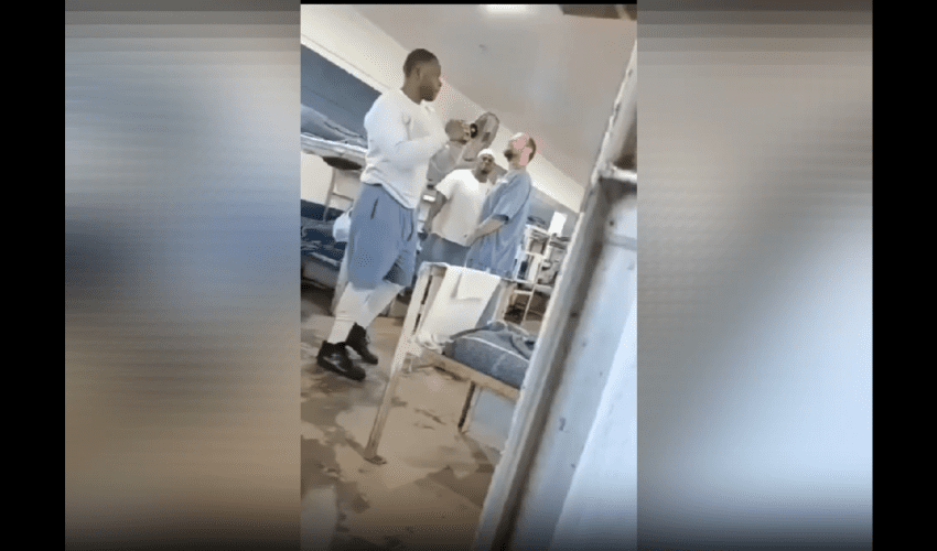 Dude Thought He Could Disrespect Another Inmate Area And Found Out Quick