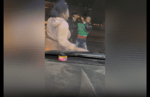 Both Wigs Was Snatched: Two Women Catch Fade In The Rain After Spotting Each Other In Traffic