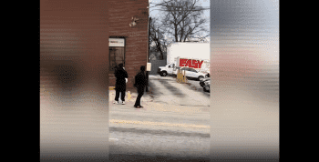 Nobody Was Scared: Police Gets Into A Shootout With A Man In Broad Daylight