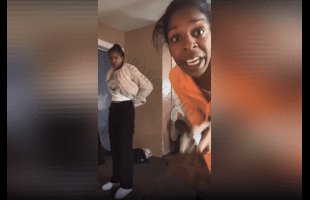 Little Girl Goes Off On Her Best Friend Mother That Was Full Of Drugs After She Went Live Begging For A Boost Off To Take Them To School