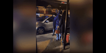 Police Goes Straight For Man After Woman Put Hands On Him First