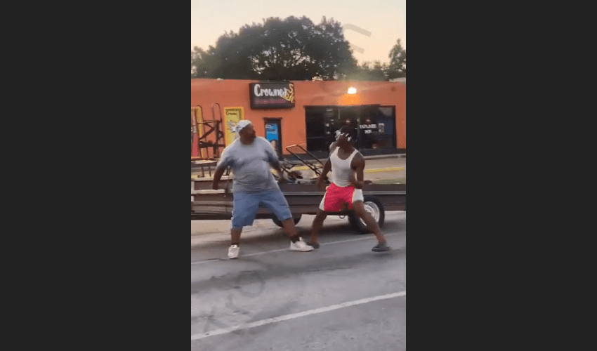 OG Gets Knocked Out After Playing With Young Guy During A Road Rage!