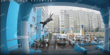 He Made A Perfect Landing!