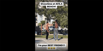 “Im Your Bestfriend” Dude Handles His Bestfriend After He Got Mad At A Basketball Game