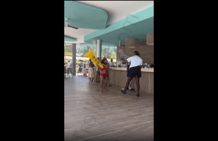 Girl Gets A Cardi B Treatment After She Threw A Drink In A Hotel Employee Face!