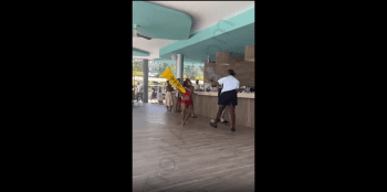 Girl Gets A Cardi B Treatment After She Threw A Drink In A Hotel Employee Face!