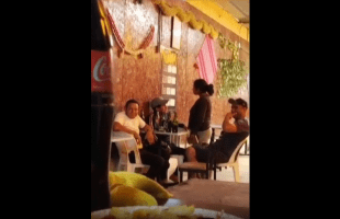 Woman Ends Her Boyfriend Drinking Session After He Snuck Out Just To Be With The Homies!