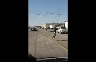 That Iron Sent Buddy Hopping During Road Rage!
