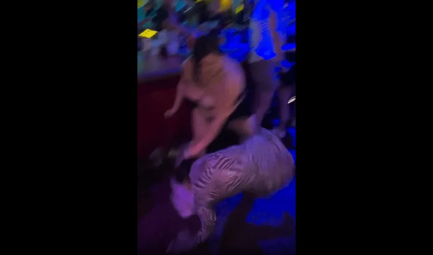 Girl Gets Violated After Bumping Into A Girl In The Club And Not Saying Excuse Me!