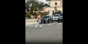 Woman Gets Taken Down By Police SUV After She Fired A Single Shot From A Pistol!