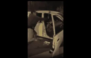 Jealous Man Pulled Up On His Ex Wife And Her New Boyfriend With A Axe And Went To Work!