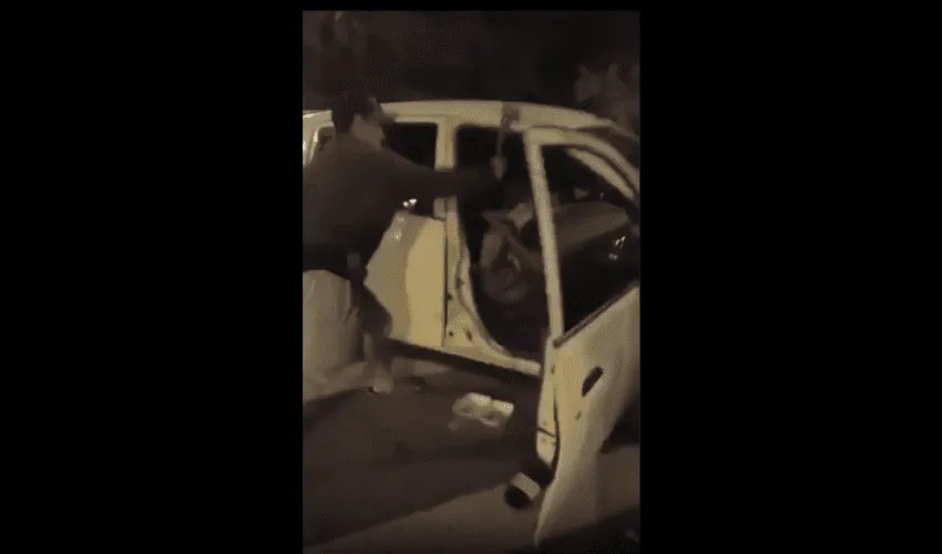 Jealous Man Pulled Up On His Ex Wife And Her New Boyfriend With A Axe And Went To Work!