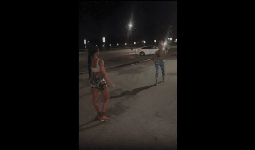 Girl Gets Knocked Out In Seconds During A One On One With Her Opp!