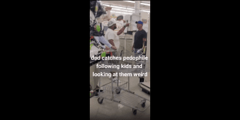 Father Went Off On Creep After He Caught Him Following His Daughter And Her Friends Looking At Them Weird In Store!