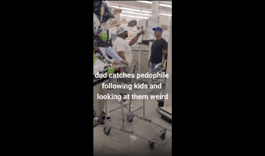 Father Went Off On Pedophile After He Caught Him Following His Daughter And Her Friends Looking At Them Weird In Store!
