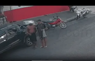 Dude Really Thought He Met A New Friend!